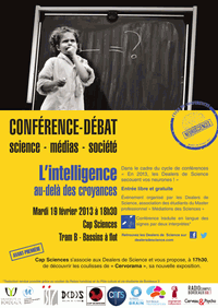 Conférence-débat L'intelligence au-deà des croyances